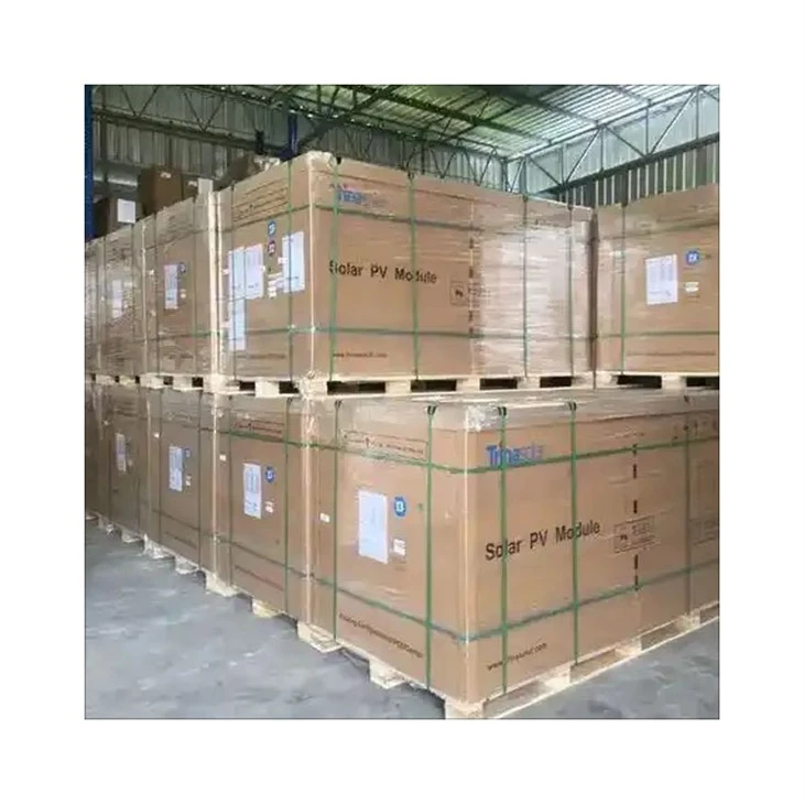 Black Monocrystalline Solar Panels packaging