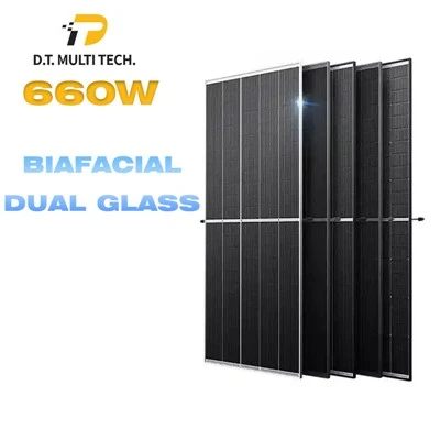 Dwustronne panele słoneczne