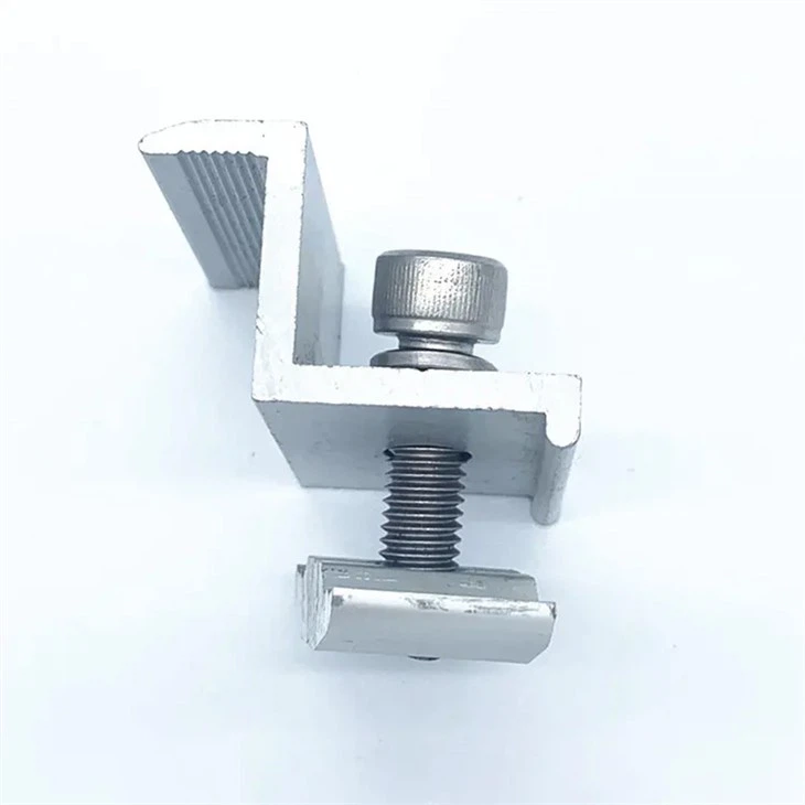 End clamp solar panel component par End clamp solar panel component par